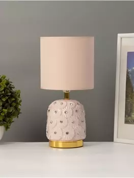 Лампа настольная «Букет» 140 Вт Е14 розовый 14.514.530 см МОДЕЛЬ