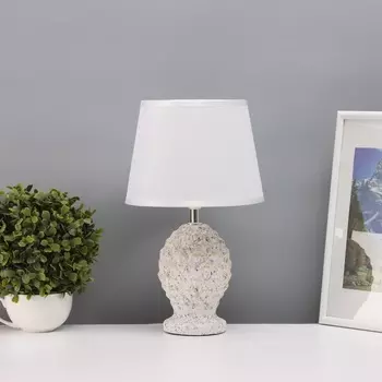 Лампа настольная «Бутон» 140 Вт Е14 белый 202034 см