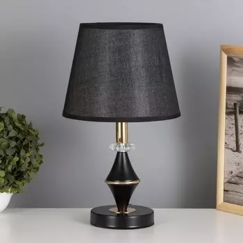 Лампа настольная «Чаро» 140 Вт Е27 черный 212137 см