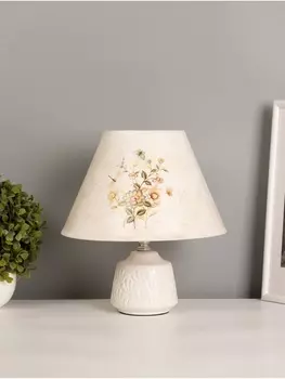 Лампа настольная «Даниэль» 140 Вт Е14 252530.5 см белый