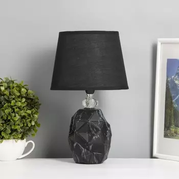 Лампа настольная «Дух» 140 Вт Е14 черный 202034 см