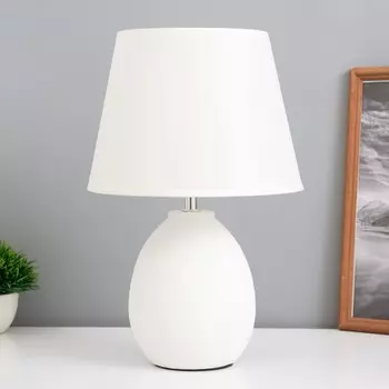 Лампа настольная «Джия» 140 Вт Е14 белый 222234 см