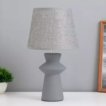 Лампа настольная «Джу» 140 Вт Е14 серый 222237 см