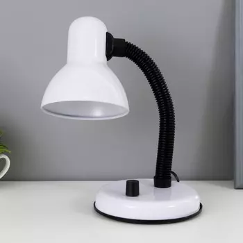 Лампа настольная Е27, светорегулятор (220 В) белая 341414 RISALUX