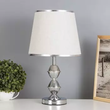 Лампа настольная «Феми» 140 Вт Е27 хром 252543 см