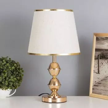 Лампа настольная «Феми» 140 Вт Е27 золото 252543 см