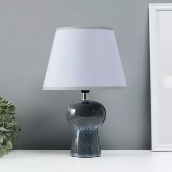 Лампа настольная «Идея» 140 Вт Е14 темно-синий 22.522.533 см