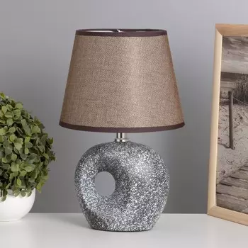 Лампа настольная «Инес» 140 Вт Е14 черный 202030 см