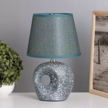 Лампа настольная «Инес» 140 Вт Е14 серый 202030 см