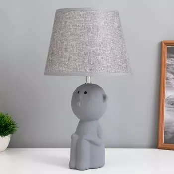 Лампа настольная «Инк» 140 Вт Е14 серый 222239 см