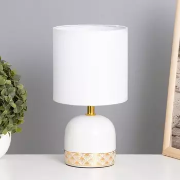 Лампа настольная «Иоланда» 140 Вт Е14 белый 131325 см