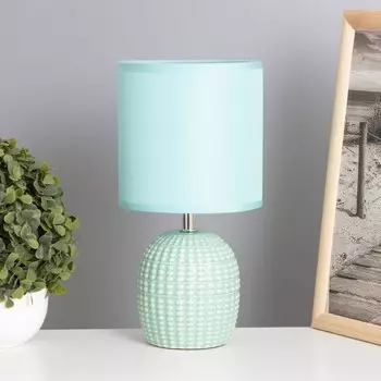 Лампа настольная «Иона» 140 Вт Е14 зеленый 131325 см