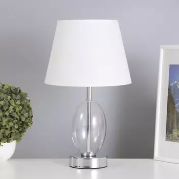 Лампа настольная «Изольда» 140 Вт Е27 прозрачный 22.522.538 см