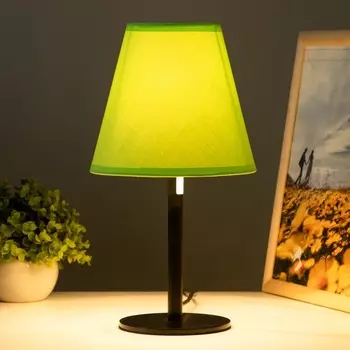 Лампа настольная Jack 1х15Вт Е14 черный/яблоко 18х18х32см RISALUX