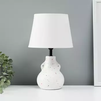 Лампа настольная «Каламбур» 140 Вт Е14 белый 202032 см