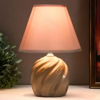 Лампа настольная керамика «Кадди» 1хE14 40 Вт серый 181827 см RISALUX