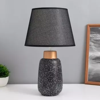 Лампа настольная «Кианг» 140 Вт Е14 черный/золото 222238 см