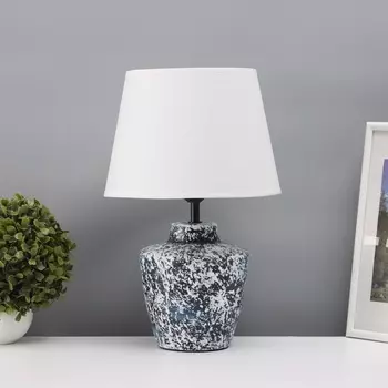 Лампа настольная «Клауд» 140 Вт Е27 черный/белый 252538,,5 см