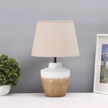 Лампа настольная «Клауд» 140 Вт Е27 латте 252538,,5 см