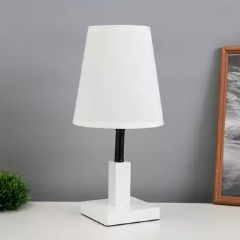 Лампа настольная «Колд» 140 Вт Е27 белый 161634 см