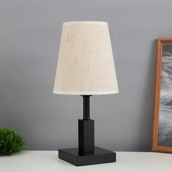 Лампа настольная «Колд» 140 Вт Е27 черный 161634 см