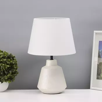 Лампа настольная «Лили» 140 Вт Е27 жемчуг 252538,,5 см