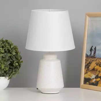 Лампа настольная «Лисандра» 140 Вт Е14 белый 19.519.533.5 см