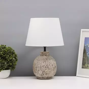 Лампа настольная «Луиза» 140 Вт Е27 бежевый 252538,,5 см