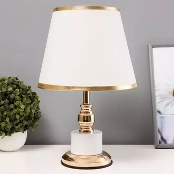 Лампа настольная «Луиза» 160 Вт E27 белый 252541 см