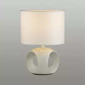 Лампа настольная Lumion. Aimie, 40Вт, E14, 290х200х200 мм, цвет белый