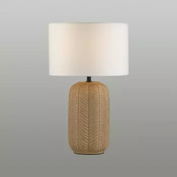 Лампа настольная Lumion. Chi, 40Вт, E27, 420х250х250 мм, цвет бежевый