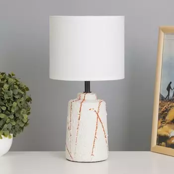 Лампа настольная «Мэй» 140 Вт Е14 белый 181834 см