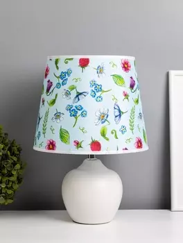 Лампа настольная «Майте» 140 Вт Е14 белый 10424375