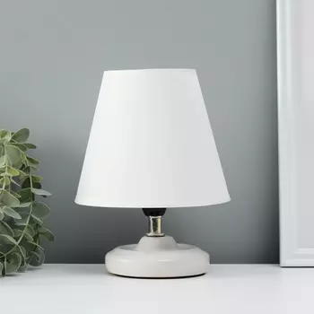 Лампа настольная «Мини» 140 Вт Е14 белый 151520 см МОДЕЛЬ: 3133993