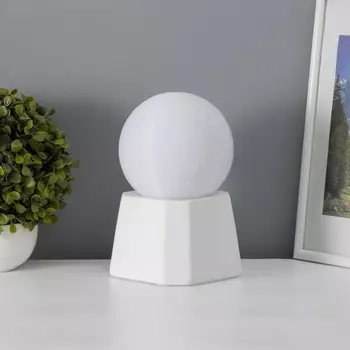 Лампа настольная «Полная луна»LED 140 Вт Е27 белый 121221 см