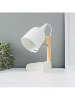 Лампа настольная «Престиж» 140 Вт Е27 белый 131224 см