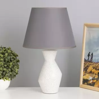 Лампа настольная «Рене» 140 Вт Е14 серый 252541 см