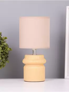 Лампа настольная RISALUX «Афина», 140 Вт Е14, бежевый, 131326 см