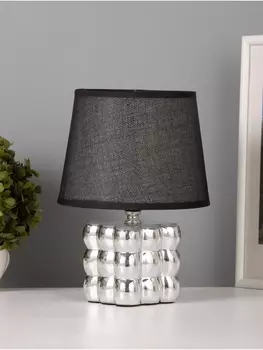 Лампа настольная RISALUX «Бабл», 40 Вт, Е14, серебро, 171724 см