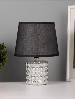 Лампа настольная RISALUX «Бабл», 40 Вт, Е14, серебро, 171723 см