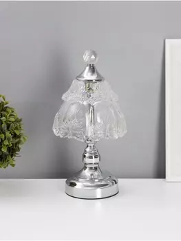 Лампа настольная RISALUX «Бабочки», LED, 10 Вт, хром, 15.515.533 см