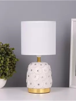 Лампа настольная RISALUX «Букет», 140 Вт Е14, белый, 14.514.530 см