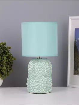 Лампа настольная RISALUX «Иссин», 140 Вт Е14, бирюзовый, 151530 см