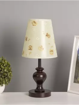 Лампа настольная RISALUX ЭКО «Сол» 140 Вт Е27 венге 202045 см