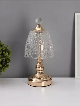 Лампа настольная RISALUX «Элли», LED, 10 Вт, золото, 13.513.531 см