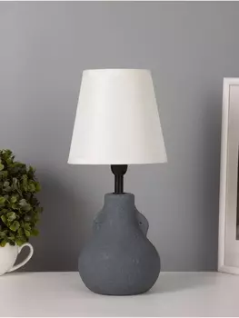 Лампа настольная RISALUX «Каламбур», 140 Вт, Е14, бело-серые, 151534.5 см