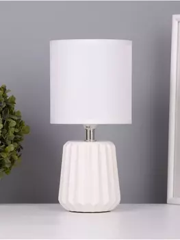 Лампа настольная RISALUX «Кон», 140 Вт Е14, белый, 131325 см