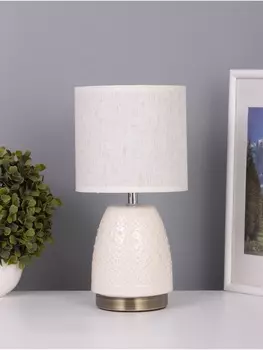 Лампа настольная RISALUX «Масаки», 140 Вт Е14, бежевый, 151530 см