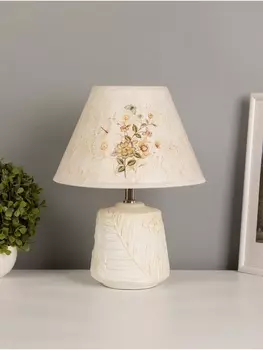 Лампа настольная «Роза» 16262/1 E14 40 Вт белый 151531 см RISALUX