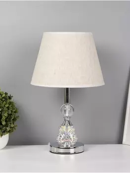 Лампа настольная «Румба» 140 Вт Е27 хром 242445 см RISALUX